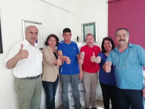 TÖSSFED Başkanı ve Yön.Kurulunun Derneğimizi ziyaretleri